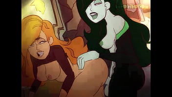 [애니야동]Kim possible Kim x Shego Futa